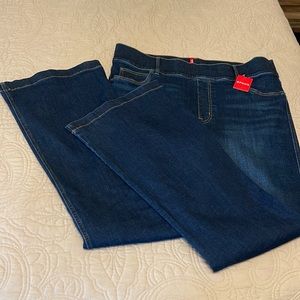 Spanx Flare Jeans, midnight shade